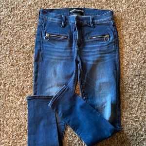 Express jeggings size 4 regular